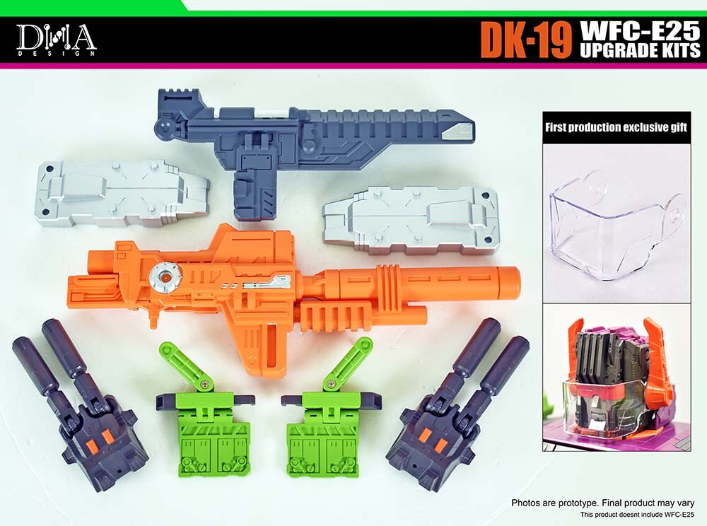 In Stock New DNA Design Upgrade kit DK-19 DK-21 DK-23 for WFC-E25