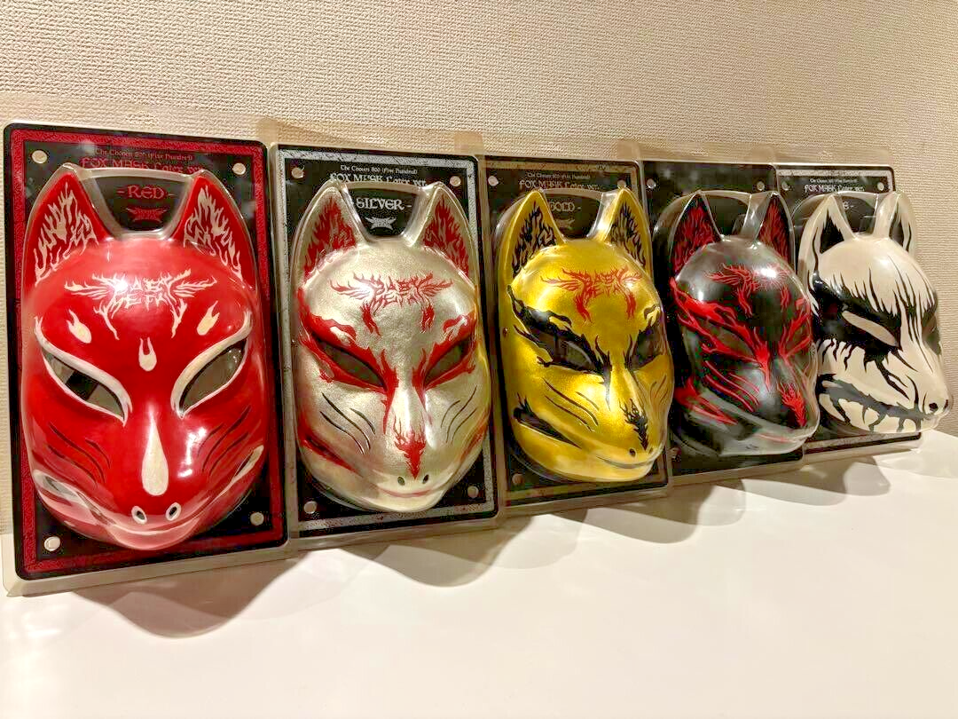 BABYL 『The Chosen 500』FOX MASK5種 BABYMETAL The Chosen 500 The Five Fox Festival DVD Mask Set