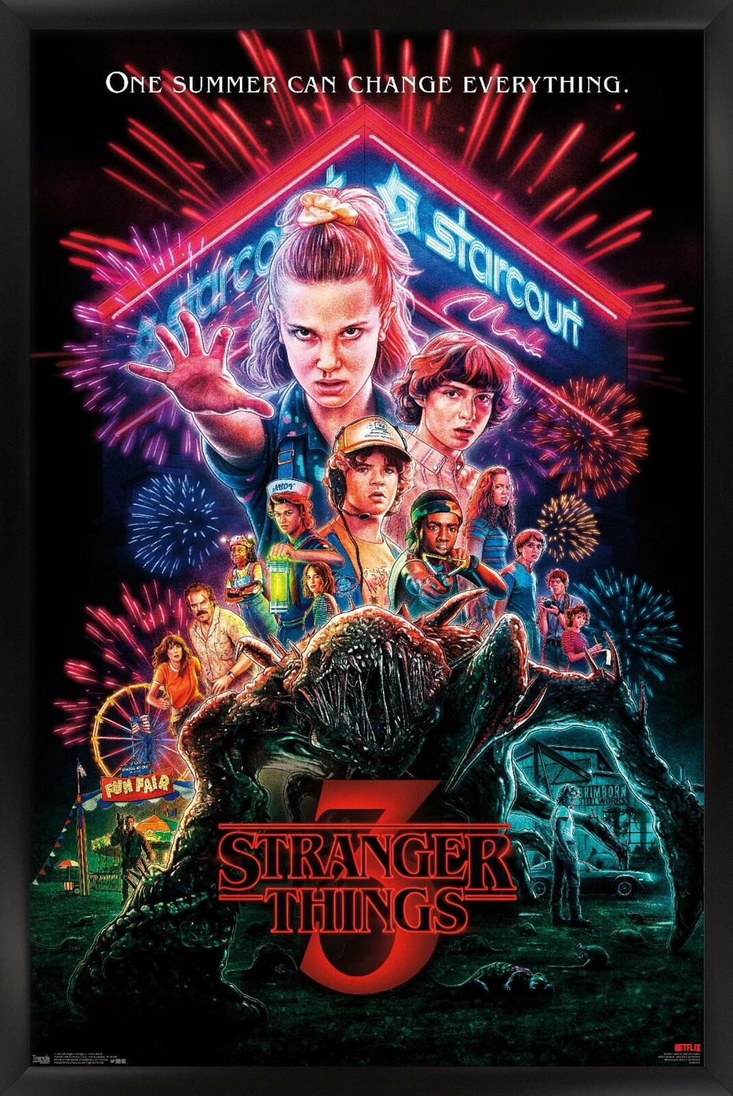 Netflix Stranger Things: Season 3 - One Sheet 14x22 Poster