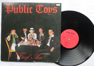 LP - Public Toys   Fünf Asse -  1994 -  Teenage Rebel Records   TR 030