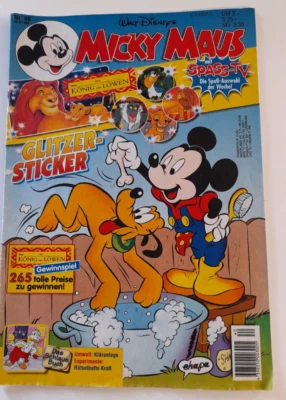 Micky Maus Heft Nr. 40 28.9.1995 Walt Disney Egmont Ehapa Verlag GmbH - Bild 1 von 2