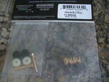 FENDER AMERICAN SERIES LOCKING STRAP BUTTON SET/2 GOLD 099-4914-200 NEW 