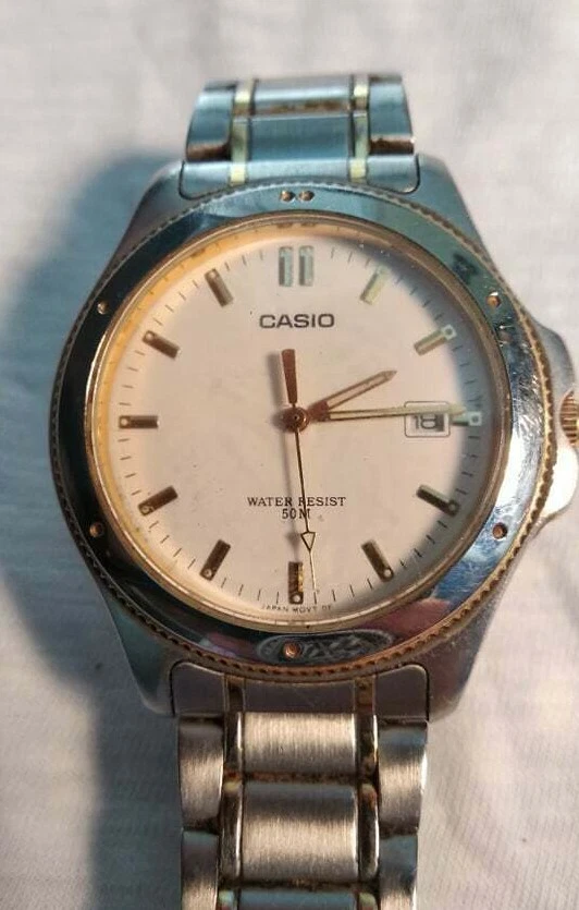 Casio water resist 50m japan movt sale