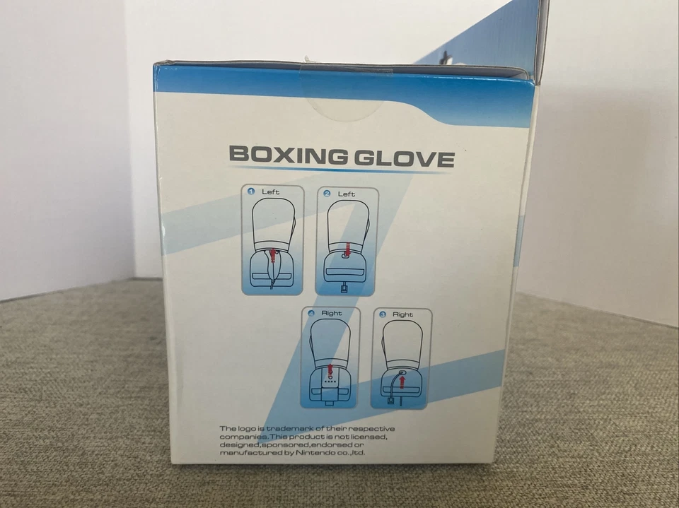 Nintendo Wii CTA Boxing Gloves - Black w/ Red Trim - Image 2 of 4