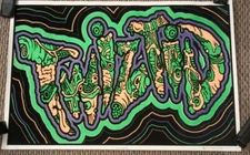 Twiztid Poster Eyes/Logo Blacklight Flocked 2003 US 24x36 Scorpio RARE HTF OOP