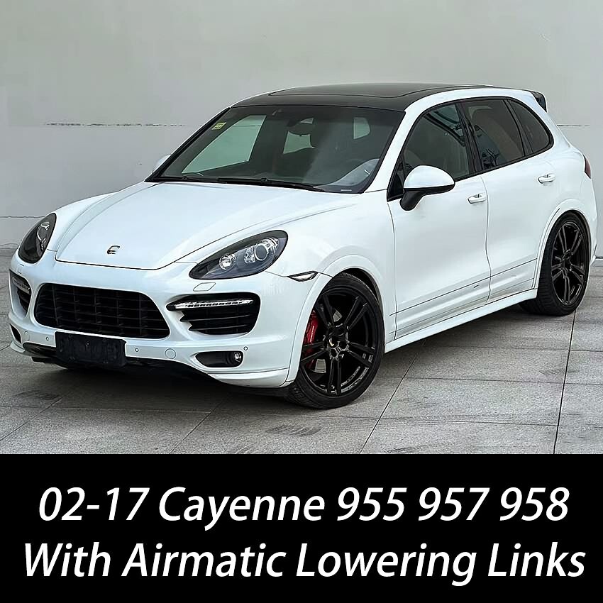 Adjustable Air Suspension Lowering Links for 2004-17 Porsche