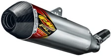 FMF Factory 4.1 RCT Aluminum/Carbon Slip-On Exhaust-Husqvarna-FC 250-19-22 - Mot
