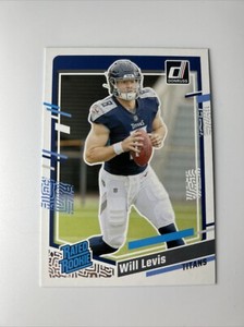 2023 Donruss Will Levis Rated Rookie RC #397 Titans See Pics