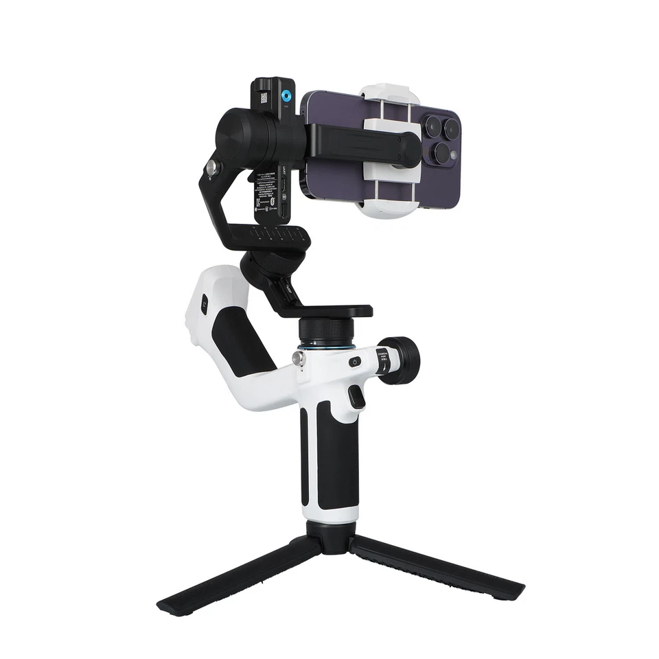Feiyu SCORP-Mini 2 (White) Gimbal Stabilizer for Smartphone/Camera with AI Tracking - Image 2 of 4