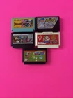 New ListingNintendo Famicom Game LOT 5  Super Mario Bros Taruruto Kun ZOIDS 2