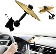Car Crash Cymbal Mini Finger Drum Hand Metal Jazz Air Drums for All Vehicles