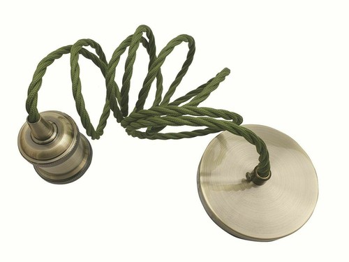 Lámpara colgante flexible de tela rosa de techo de 1 m/2 m - Imagen 18 de 38