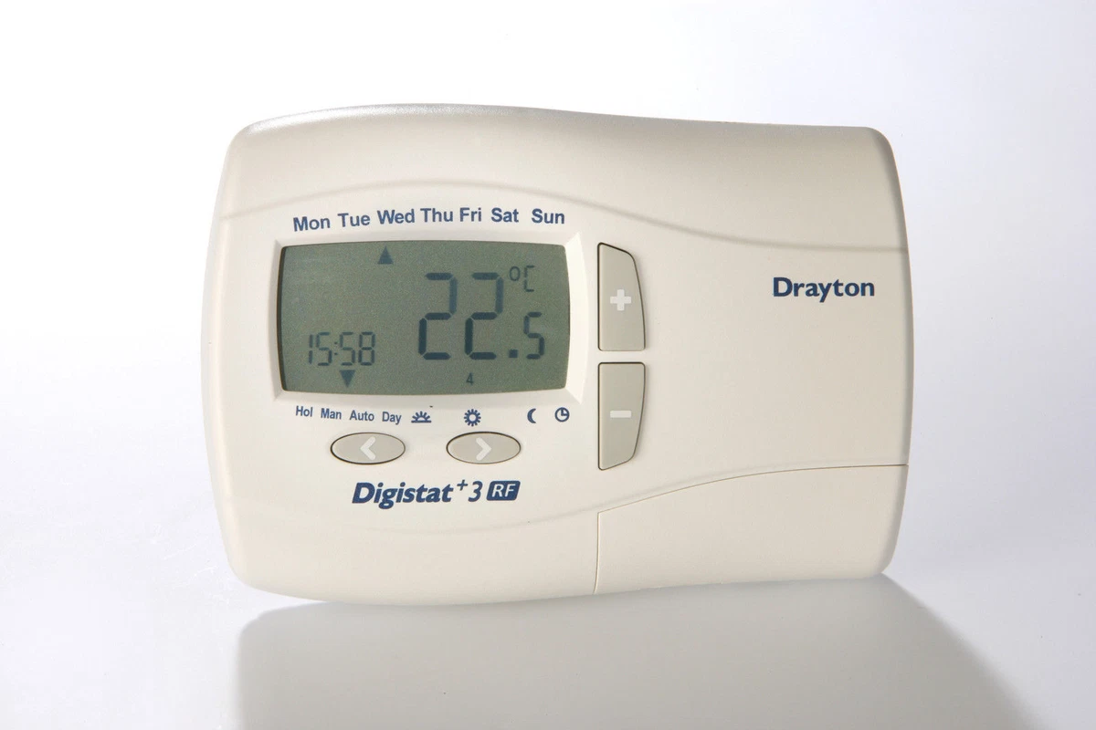 New Drayton Digistat +3 RF Wireless Digital 7 Day Programmable Room Stat  0000088 | eBay