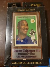 daunte culpepper Plaque 4×6