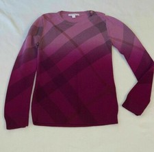 Burberry  Childrens Girls Wool / Cashmere Sweater Sz 10 / 12