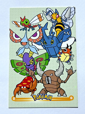 2024 POKEMON DATABASE 3 Card #148 PINSIR HERACROSS YANMA DUSTOX BEEDRILL  Foil