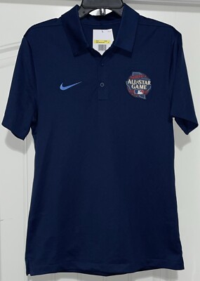 this uniform 24ss Star Polo ディスユニフォーム Nike 2024 MLB All-Star Game Men's Dri-Fit Polo Size Small Navy