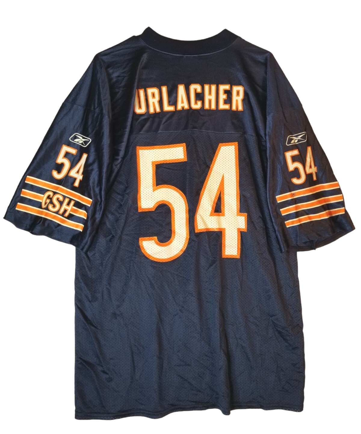 Reebok Jersey Size Large Youth Brian Urlacher Chicago Bears Football NFL Vintage