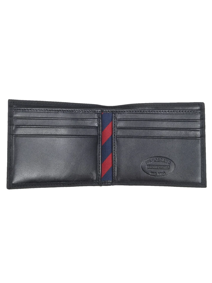 Tommy Hilfiger Kreditkartenetui Johnson Mini CC Wallet Leder Schwarz B-Ware - Bild 2 von 2