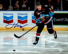 Lassi Thomson Signed Autographed 8x10 Photo Kelowna Rockets