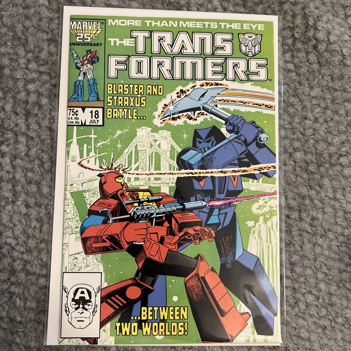 Marvel Comics: More Than Meets the Eye: Transformers Vol. 1 No. 18