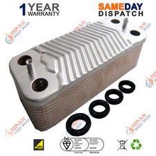 Viessmann 100-W WB1C 30kW Boiler Plate Heat Exchanger ( 20 Plates ) 7828746