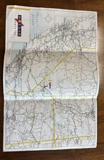 1996 Dollar Rent a Car Map of Parts Of California, Nevada, Arizona And Utah