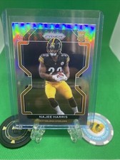 Najee Harris RC Rookie Silver Prizm Refractor 2021 Prizm Football Steelers NFL