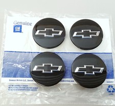 Gloss Black Wheel Center Cap Set Fits 22-25 Equinox New Genuine Gm Set