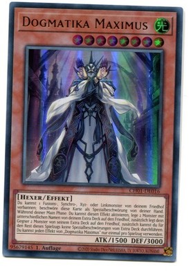 Yu-Gi-Oh! Dogmatika Maximus Ultra Rare CH01-DE016