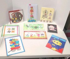 Hallmark  Greeting Cards All Occasions LOT of 9 Embellished 3D Beautiful Nice