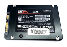 500GB Samsung MZ-77E500 870 EVO V-NAND 2.5" SATA Internal SSD, MZ7L3500HBLU