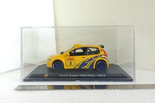 FIAT Punto Super 1600 Rally 2002 - 1/43 ABARTH Hachette by Metro, vetrina BOX