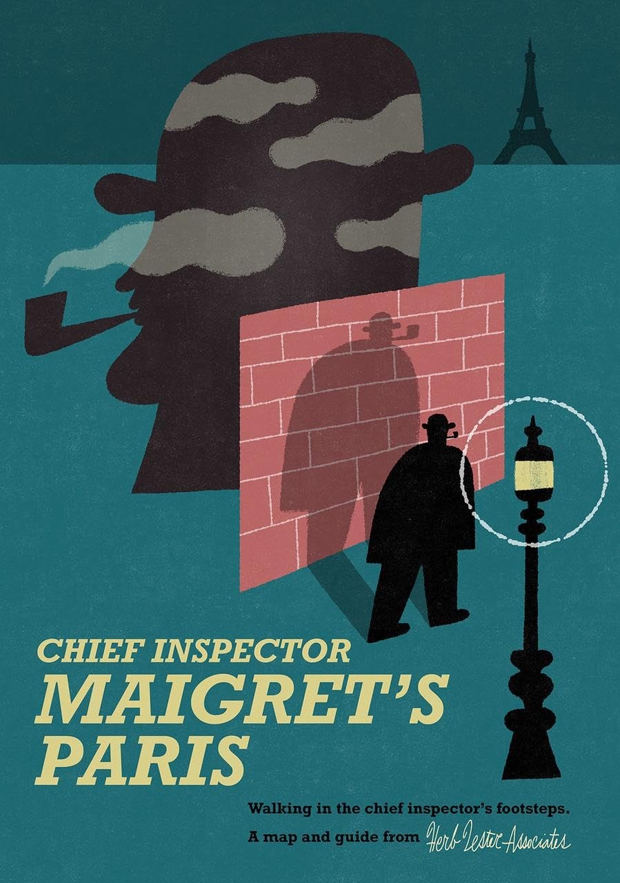 Maigret's Paris by Gary Lachman (Sheet map, folded) - Image 3