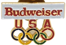 Olympics Team USA Sponsor Budweiser Lapel Pin