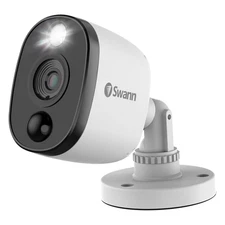 Swann Security Add-On Bullet Camera FHD 1080P w Spotlight SWPRO-1080MSFB-US