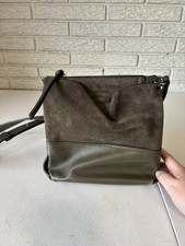 Rag  Bone Crossbody, Suede, Green