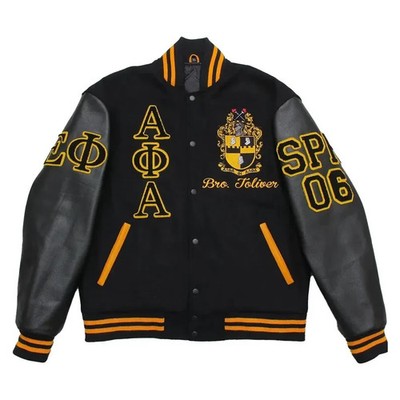 Personalisierte Letterman Jacke | Custom Football & Baseball College Jacke | Scho