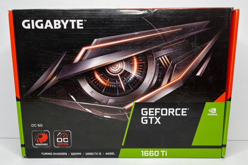 GIGABYTE GeForce GTX 1660 Ti OC 6G 192-bit GDDR6 DisplayPort 1.4 HDMI 2.0B