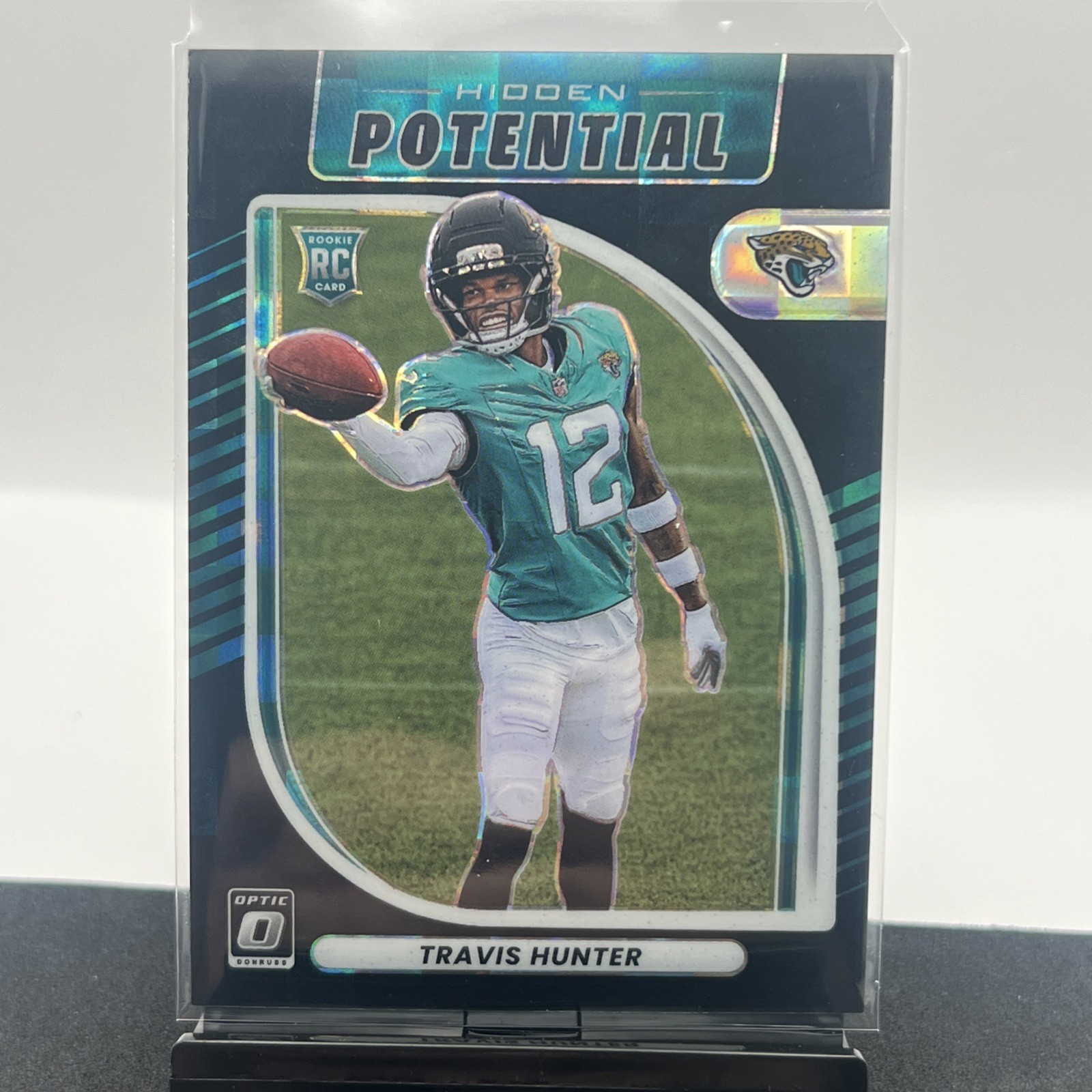 Travis Hunter 2025 Panini Donruss Optic Black Pandora Hidden Potential /149 🔥