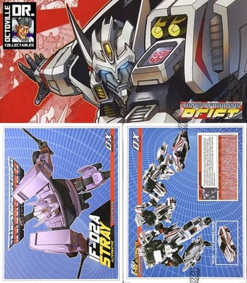 Mastermind Creations Infinite Finity Series IF-02A Stray Swordsman / IDW Drift