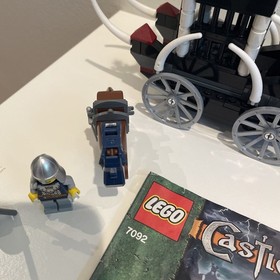 LEGO Castle: Fantasy Era 7092 Skelton's Prison Carriage Complete NO BOX