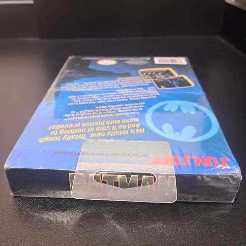 Batman The Video Game 90s NES Factory Sealed H-Seam Oval Nintendo Seal Brand New - Picture 17 of 24