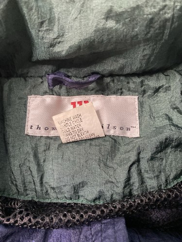 Vintage Thomas E Wilson Windbreaker Men’s Jacket XL y2k 90s Nylon - Picture 4 of 9