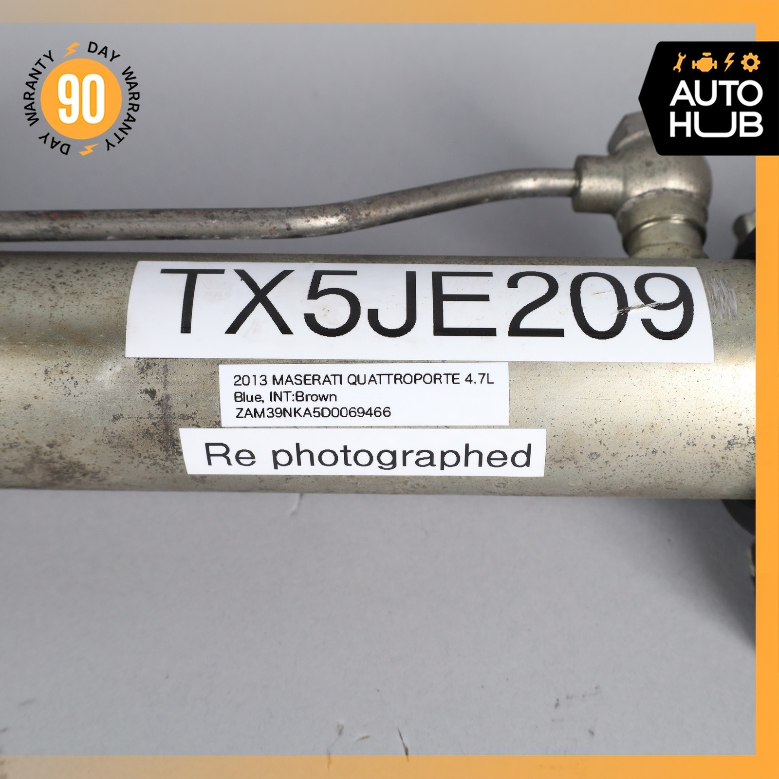 03-13 Maserati Quattroporte M139 Power Steering Rack 267184 OEM 51k
