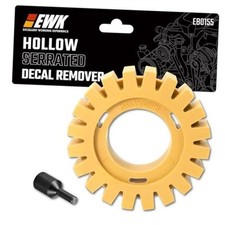 Adhesive Eraser Wheel for Grinder Decal Remover, Automotive Hollow Serrated