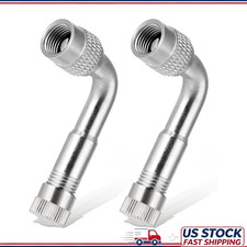 Tire Valve Extender 2 Pack 90 Degree Brass Valve Stem Extension Adapter Univer Tire Valve Extender 2 Pack 90 Degree Brass Valve Stem Extension Adapter Univer