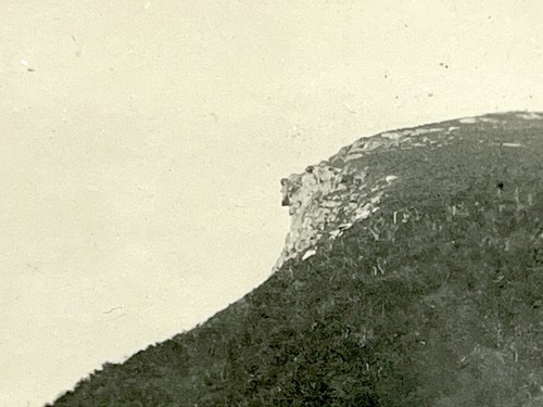 1920 OLD MAN OF THE MOUNTAIN FRANCONIA NOTCH NEW HAMPSHIRE PRE-COLLAPSE PHOTO NH - Picture 2 of 3