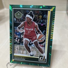 2025 Panini Donruss WNBA - Erica Wheeler #80 Green Laser/125 Seattle Storm