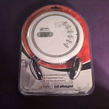 GPX CDP1805 Portable CD Player NEW SEALED CD/CDR/CDRW Player vintage